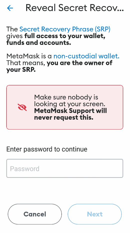 how to lock metamask