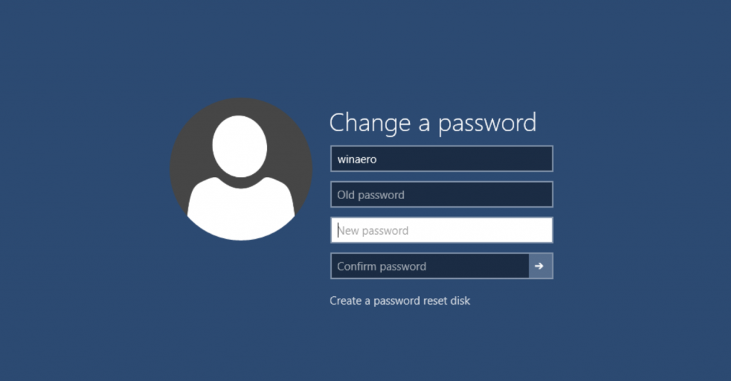 how to password reset windows 10