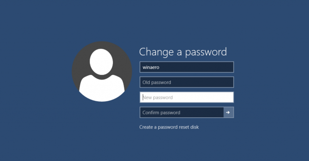 reset forgotten windows 10 password